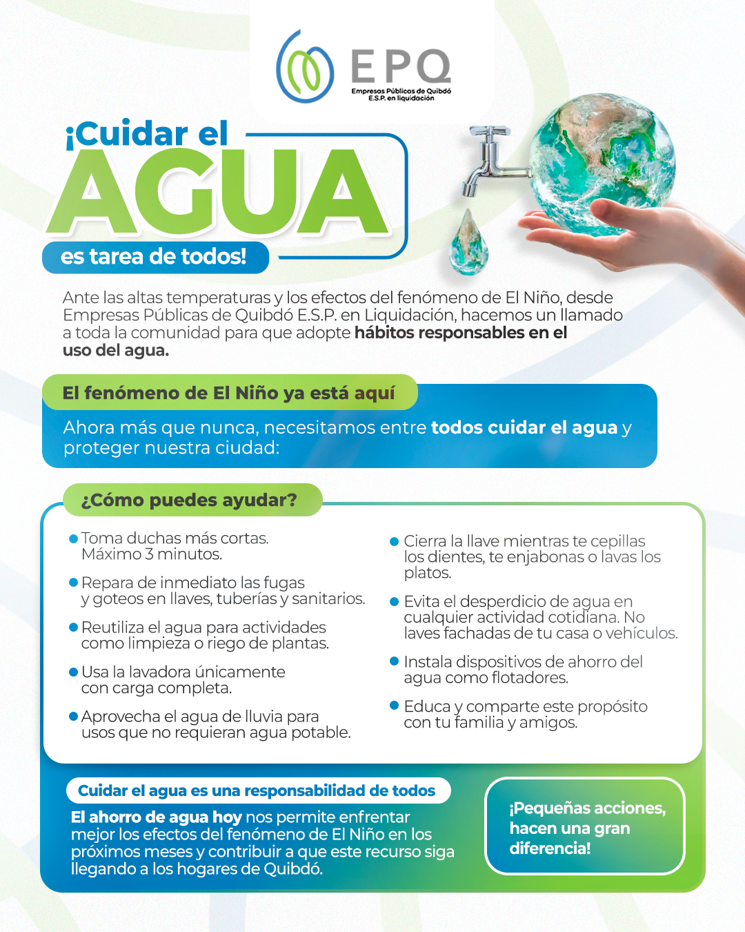 2.Cuidar el agua